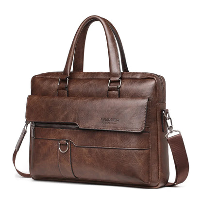 Sonny |  Leather Work Briefcase
