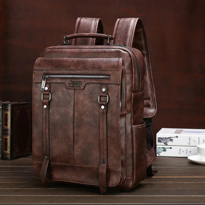 Heath | Nomad Leather Travel Backpack