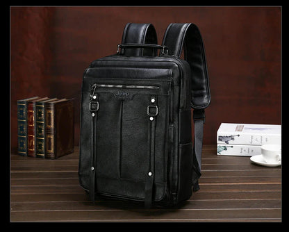 Heath | Nomad Leather Travel Backpack