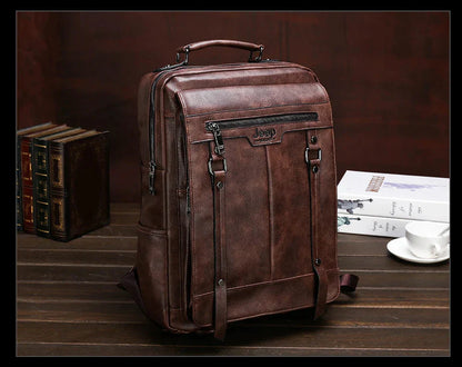 Heath | Nomad Leather Travel Backpack