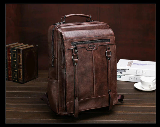 Heath | Nomad Leather Travel Backpack