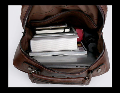 Heath | Nomad Leather Travel Backpack