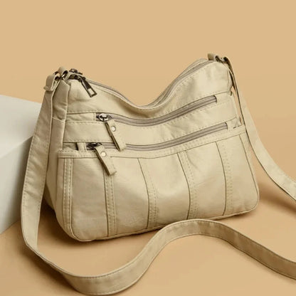 Grace | Soft Leather Crossbody Bag