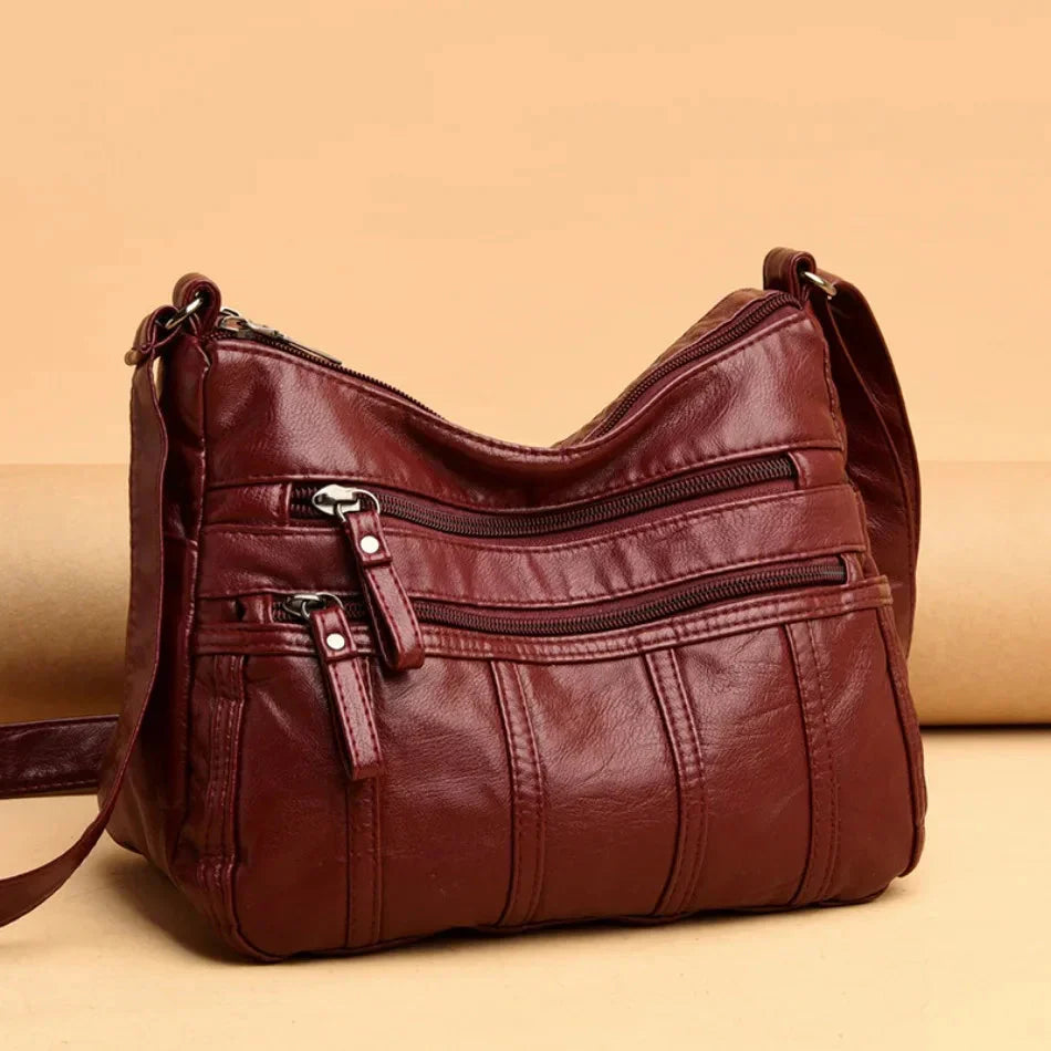 Grace | Soft Leather Crossbody Bag
